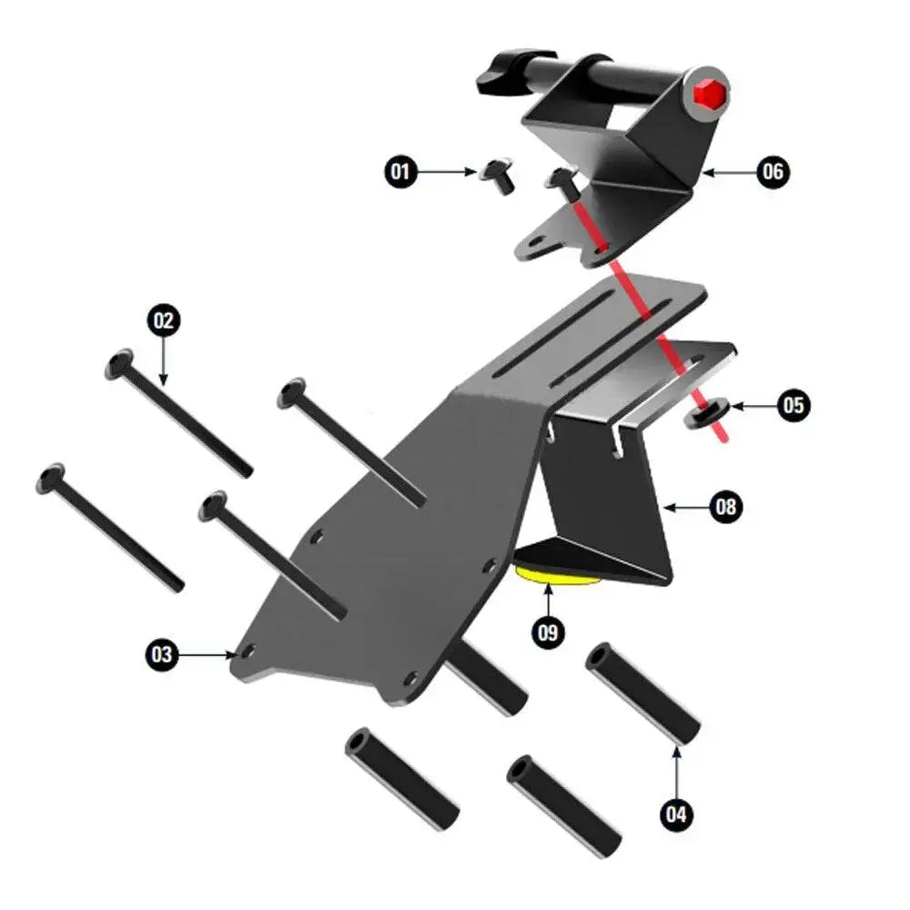 Supporto ricarica USB smartphone BMW F GS - Endurrad.it